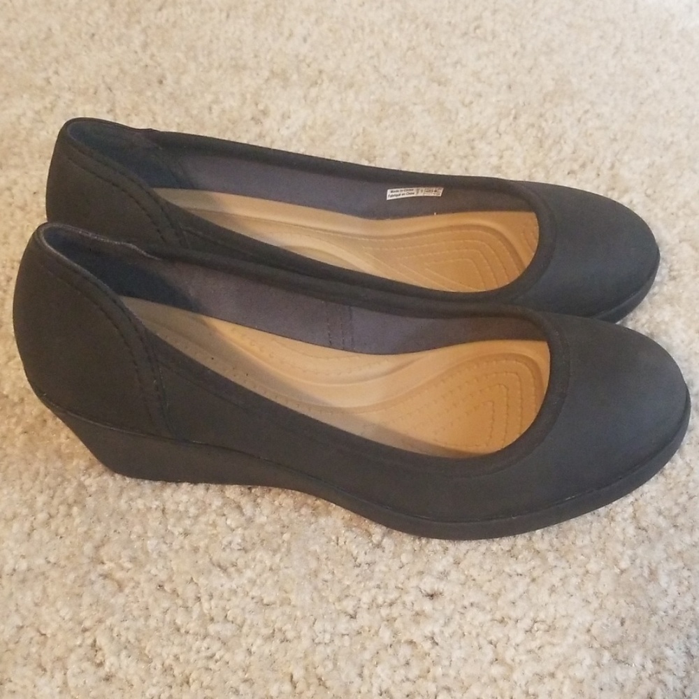 Crocs women's wedge size 8